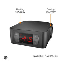 Load image into Gallery viewer, Elitech ATC-1550 Pre-wired Digital Temperature Controller, Heating, Cooling and Lighting Output, Touch-key Touch-key Thermostat with External Temperature Probe Sensor