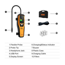 Load image into Gallery viewer, Elitech ILD-100 Electronic Refrigerant Leak Detector HVAC, Freon Leak Detector, Infrared Sensor up to 10 years' service life, 4g/yr