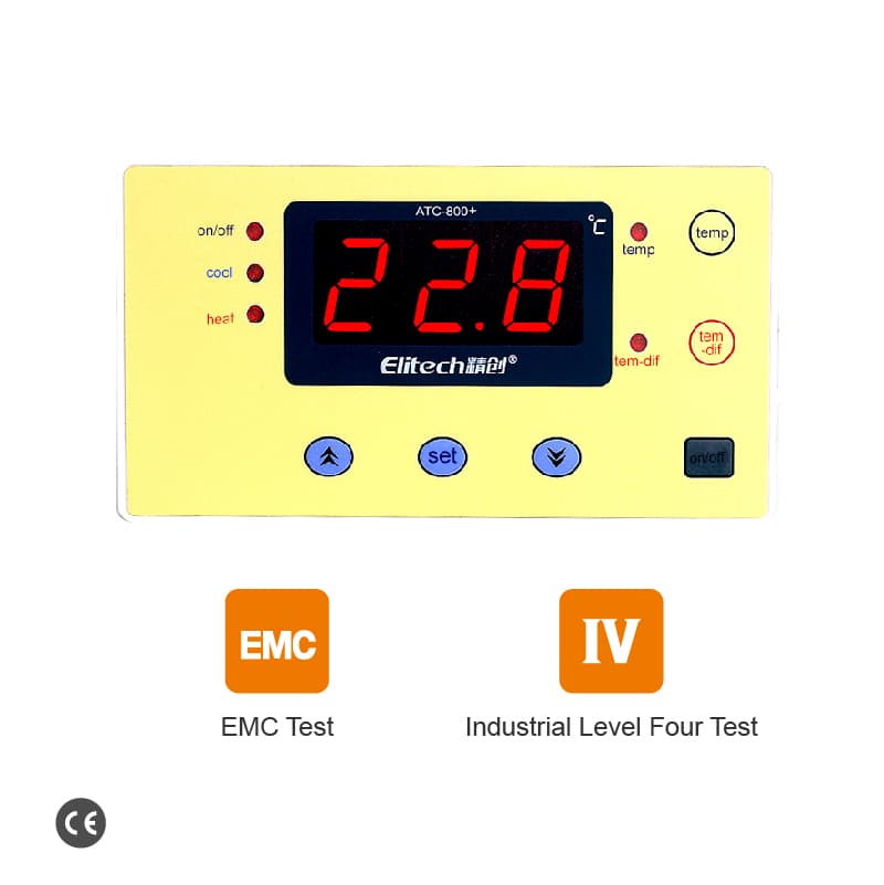 Elitech ATC-800+ Thermostat Temperature Controller EMC Certification