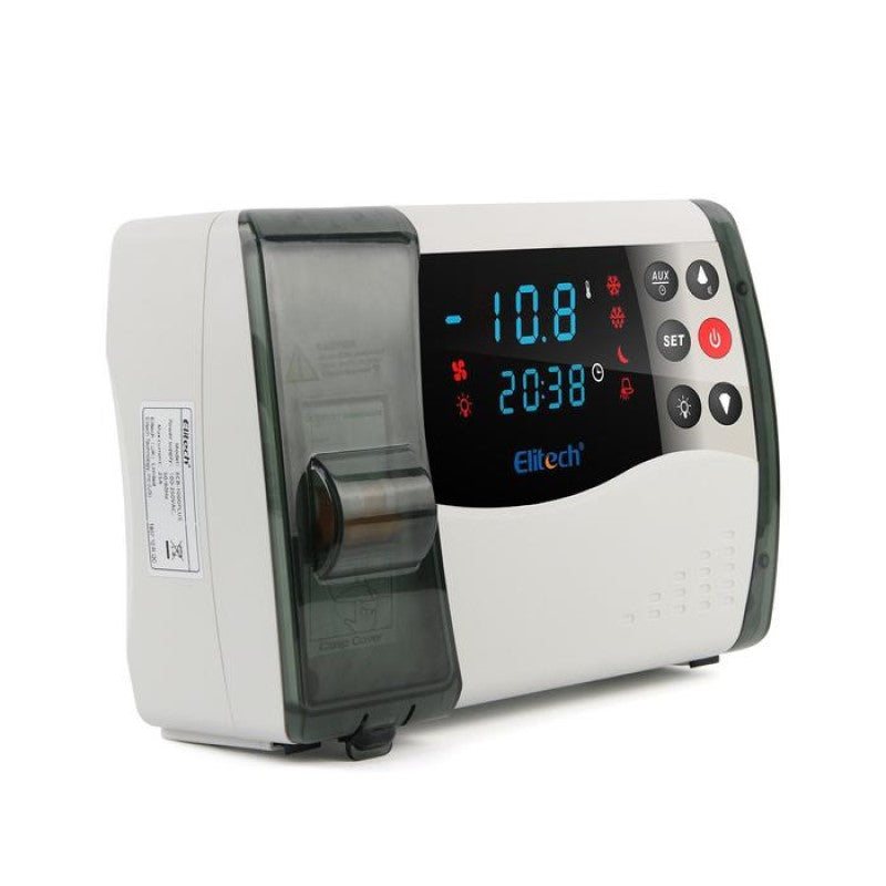 Elitech ECB-1000Plus Plastic Electric Control Panel With Refrigeration 3HP, Defrost, Fan, Light and Alarm Output 100-256VAC