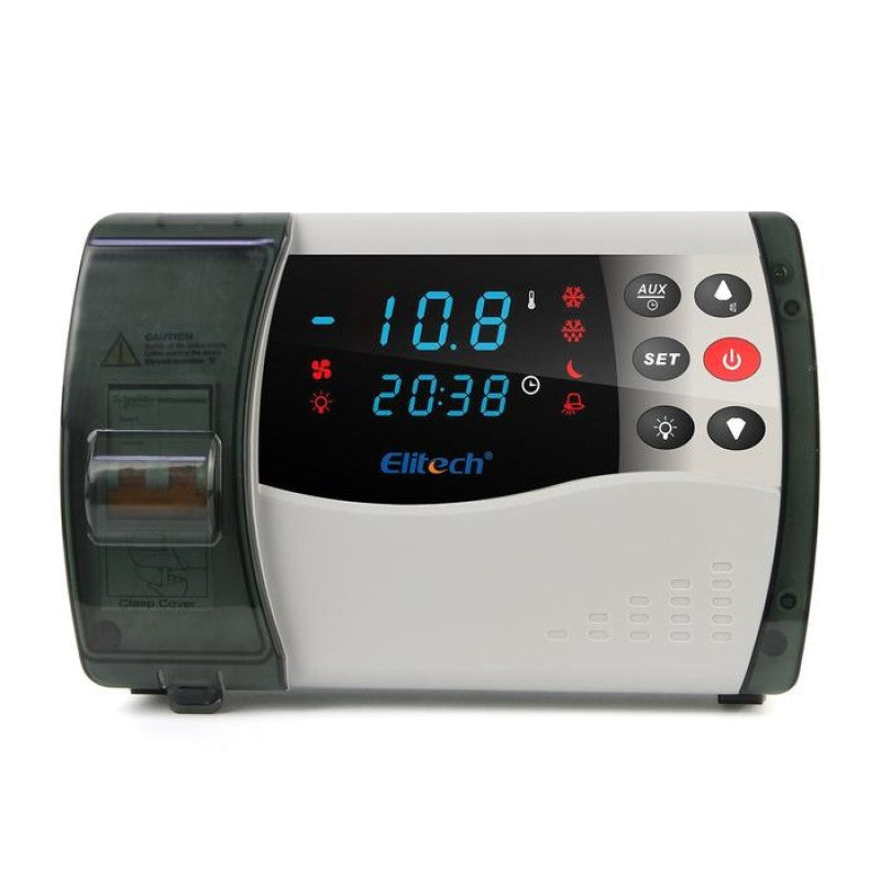 Elitech ECB-1000Plus Plastic Electric Control Panel With Refrigeration 3HP, Defrost, Fan, Light and Alarm Output 100-256VAC