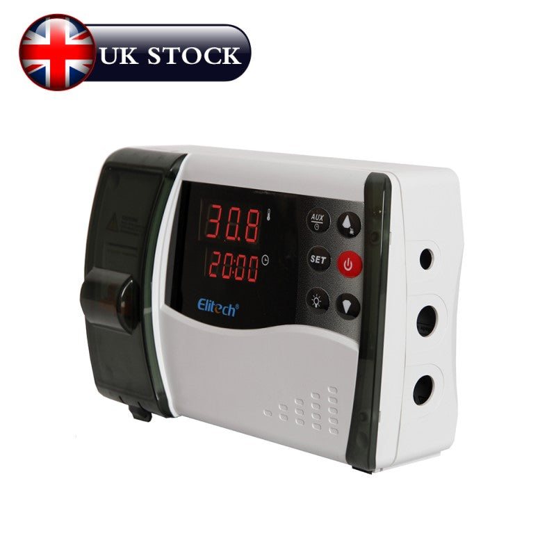 Elitech ECB-1000Q Plastic Electric Control Panel With Refrigeration 3HP, Defrost, Fan, Light and Alarm Output 220V