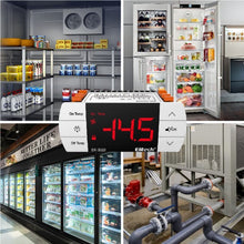 Load image into Gallery viewer, Elitech EK-3020 Two-way Output Digital Temperature Controller Cooling and Defrostin Output, with Temperature Probe Sensor, Touch-key Temperature Controller for Cold storage and Freezer,