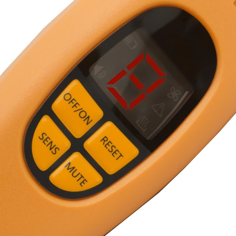 Elitech LD-200 Refrigerant Halogen Gas Leak Detector HVAC Heated Diode Freon Halogen Gas Tester-Rechargeable