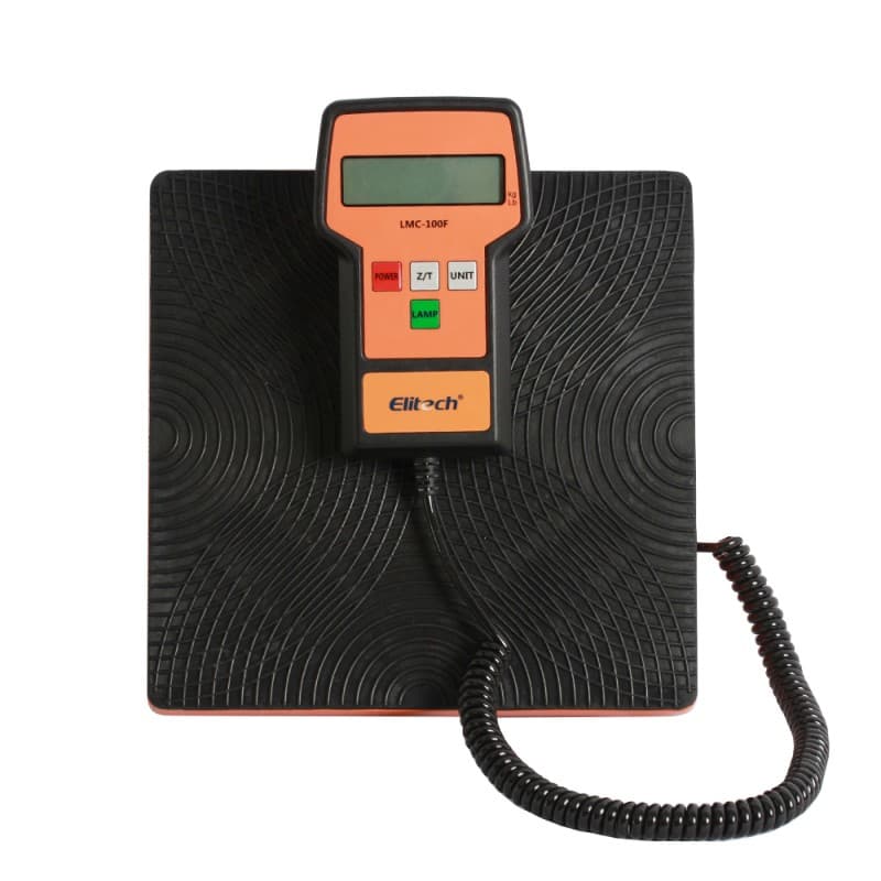 Elitech LMC-100F Refrigerant Scale Digital HVAC Charging Elitech LMC-100F Refrigerant Scale Digital HVAC Charging