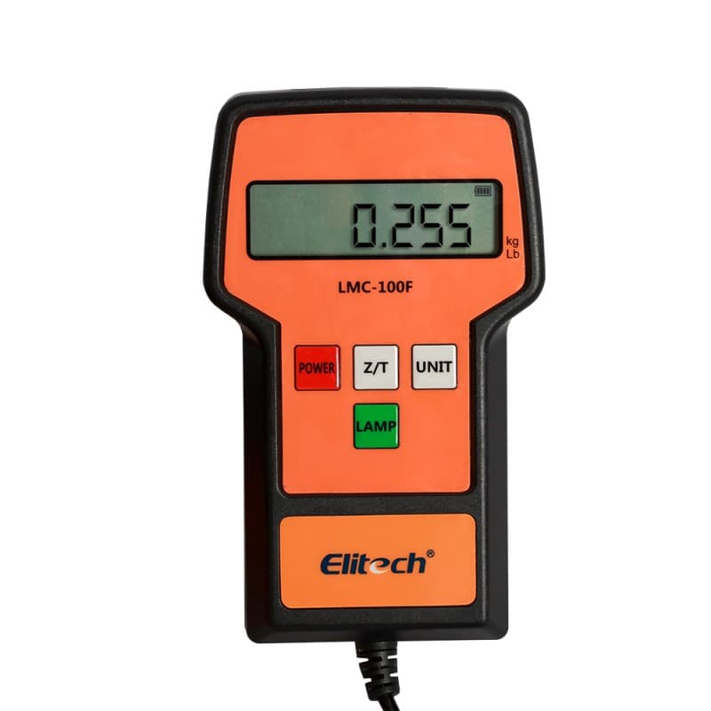 Elitech LMC-100F Refrigerant Scale Digital HVAC Charging Recovery Scale 110Lbs/50Kg, Resolution 2g