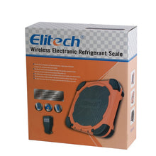 Load image into Gallery viewer, Elitech LMC-300 Refrigerant Scale Digital HVAC Recovery Weight Scale with Charging Valve 220Lbs/100Kg