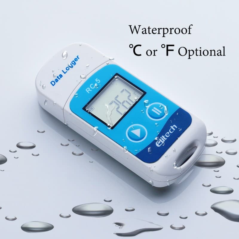 USB temperatuurlogger met display - Eenvoudig uit te lezen USB temperatuurlogger met display - Eenvoudig uit te lezen