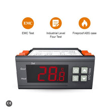 Load image into Gallery viewer, Elitech STC-1000 Temperature Controller Thermostat Automatic Switch Cooling and Heating, With Temperature Probe Sensor Input, 0.1℃ Resolution