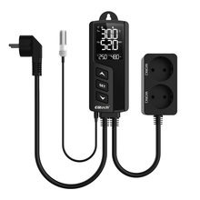 Load image into Gallery viewer, Elitech STC-1000WiFi TH Intelligent Temperature and Humidity Controller, Prewired - Just Plug and Play, WiFi Wireless Remote Control, Wall-mounted, Temperature and Humidity Integrated Probe Sensor