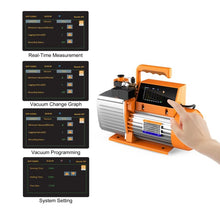 Load image into Gallery viewer, Elitech SVP-12 Intelligent 2-Stage Vacuum Pump 12CFM, 5L/S, APP Control, Data Logging, Smart Control, HVAC Refrigerator Service Tool