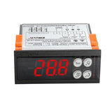 Elitech ECS-180B Temperature Controller With Cooling, Fan, Defrosting and Lighting/Alarm Four-way Control Outputs, With Evaporator Defrost Sensor, Condenser Sensor and Door Switch Input