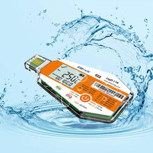Load image into Gallery viewer, Elitech LogEt-1TH Single Use Temperature and Humidity Data Logger, Vaccine and Pharmaceutical Data Logger, Disposable Temperature Recorder for Vaccine and Pharmaceutical