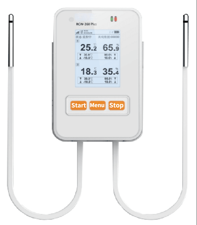Elitech RCW-360 Plus-TH/THE WIFI Temperature and Humidity Data Logger (4G, External Probe)