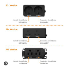 Load image into Gallery viewer, Elitech STC-1000Pro TH Temperature and Humidity Controller, Prewired - Just Plug and Play, Wall-mounted, Temperature and Humidity Integrated Probe Sensor