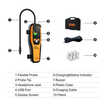 Load image into Gallery viewer, Elitech ILD-100 Electronic Refrigerant Leak Detector HVAC, Freon Leak Detector, Infrared Sensor up to 10 years&#39; service life, 4g/yr