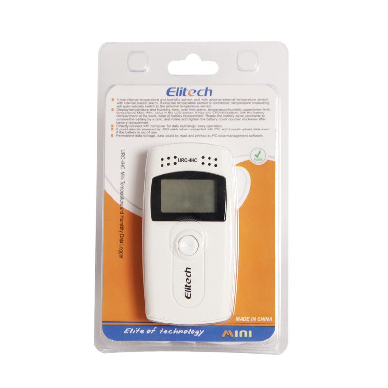 Elitech Rc4hc Elitech RC-4HC Temperature and Humidity Data Logger – ElitechUK