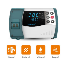Elitech ECB-1000P Plastic Electric Control Panel With Heating and Cooling 3HP 220V