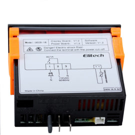 Elitech ECS-16 One-Way Output Digital Temperature Controller, Cooling or Heating Mode, Direct Drive Single-phase 1.5HP Compressor, For Beverage Cabinets