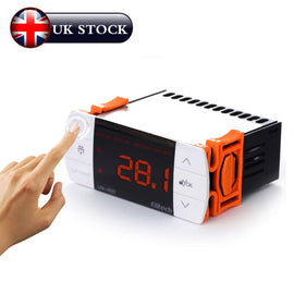 Elitech EK-3010 Digital Temperature Controller, One-way Control Output Heating or Cooling Mode, Touch Key With Temperature Probe Sensor, For Cold Storage, Freezer, Operating Console Refrigeration Equipment