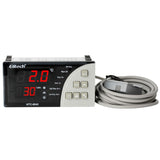 Elitech MTC-6040 Temperature and Humidity Controller with Cooling, Fan, Humidity/ Lighting/ Alarm Control Output, with Temperature Probe Sensor and Humidity Probe Sensor