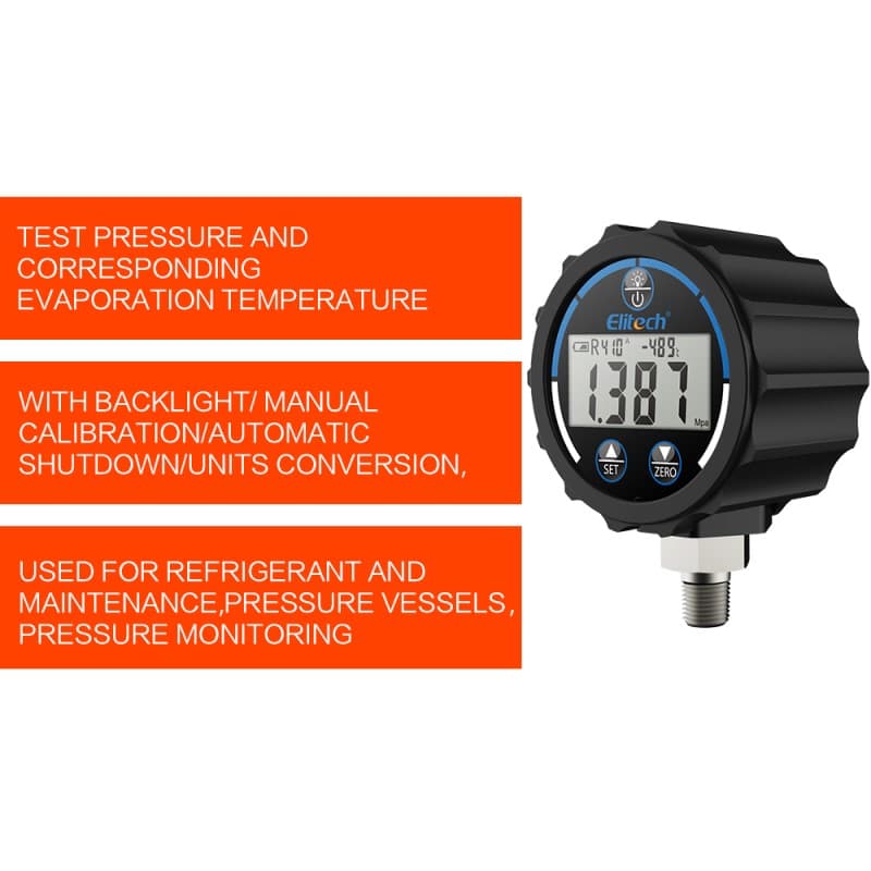 Elitech PG-30 digital pressure gauge