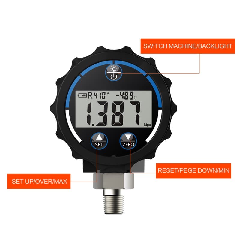 Elitech PG-30 digital pressure gauge