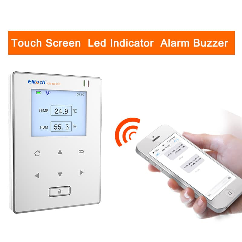 RCW-800 WIFI Temperature and Humidity Data Logger