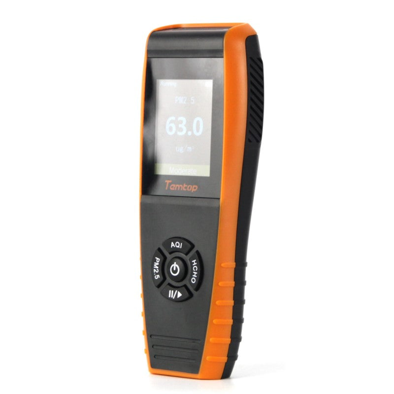 Temtop LKC-1000E Air Quality Detector Professional Sensor Formaldehyde AQI Air Quality Monitor Detector for HCHO PM2.5 PM10 Testing