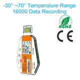 Elitech LogEt-1 Single Use Temperature Data Logger, Vaccine and Pharmaceutical Data Logger, Disposable Temperature Recorder for Vaccine and Pharmaceutical